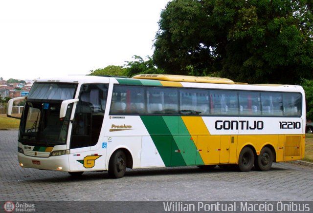 Empresa Gontijo de Transportes 12210 na cidade de Maceió, Alagoas, Brasil, por Willian Pontual. Número da foto: #263046.