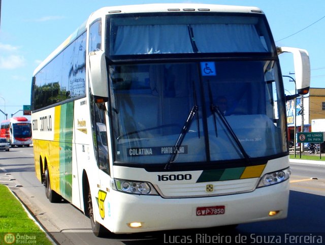 Empresa Gontijo de Transportes 16000 na cidade de Serra, Espírito Santo, Brasil, por Lucas  Ribeiro. Número da foto: #263006.