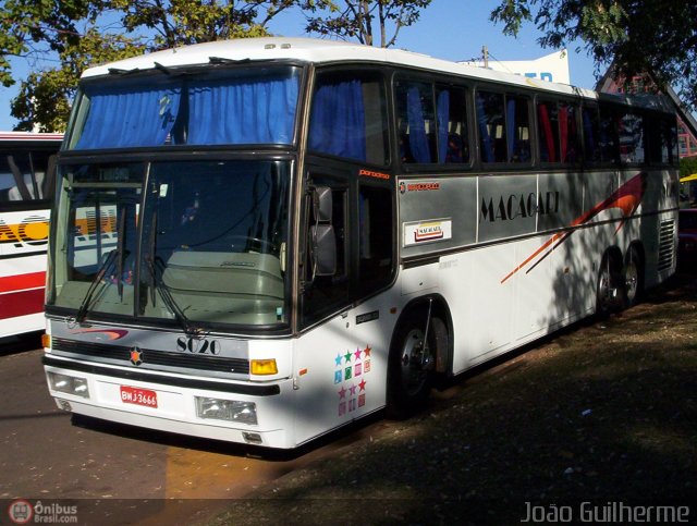 Auto Ônibus Macacari 8020 na cidade de Jaú, São Paulo, Brasil, por João Guilherme Lopes. Número da foto: #250733.