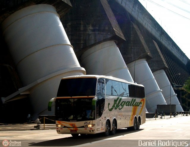 Agaltur Turismo - Unigal Transportes e Turismo 164 na cidade de Foz do Iguaçu, Paraná, Brasil, por Daniel Rodrigues. Número da foto: #250739.