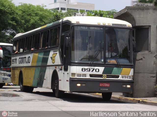 Empresa Gontijo de Transportes 8970 na cidade de São Paulo, São Paulo, Brasil, por Harllesson Santana Santos. ID da foto: 265184.