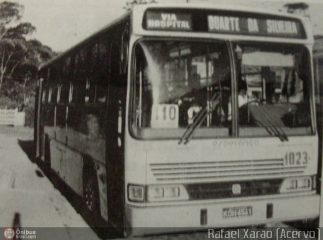 Viação Esperança Petrópolis 1023 na cidade de Petrópolis, Rio de Janeiro, Brasil, por Rafael da Silva Xarão. Número da foto: #265093.