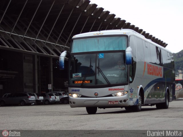 Reunidas Transportes Coletivos 29802 na cidade de Florianópolis, Santa Catarina, Brasil, por Daniel Motta. Número da foto: #264700.