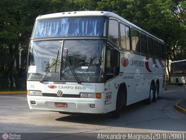 Viação Campo Belo - VCB Transportes 705 na cidade de , por Alexandre  Magnus. Número da foto: #267080.