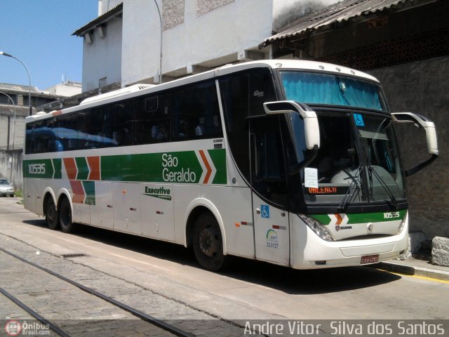 Cia. São Geraldo de Viação 10535 na cidade de Rio de Janeiro, Rio de Janeiro, Brasil, por André Vitor  Silva dos Santos. ID da foto: 266899.