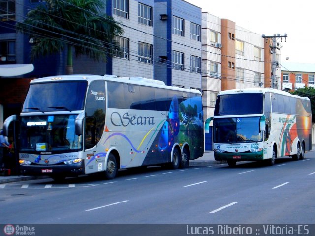 Auto Viação Seara 3000 na cidade de Vitória, Espírito Santo, Brasil, por Lucas  Ribeiro. Número da foto: #266600.