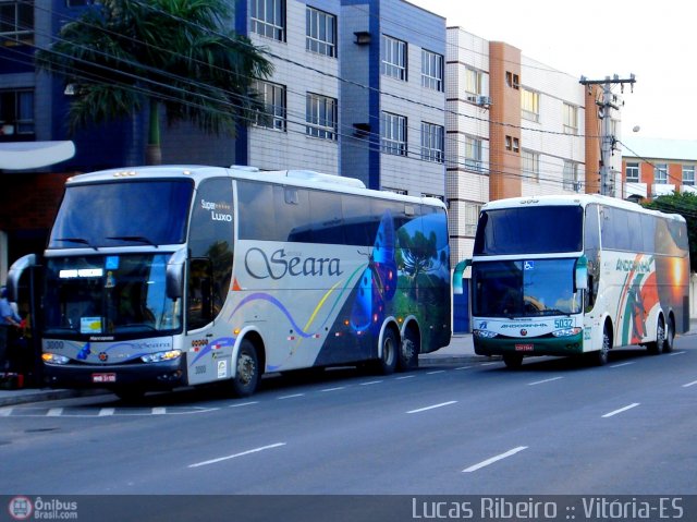 Auto Viação Seara 3000 na cidade de Vitória, Espírito Santo, Brasil, por Lucas  Ribeiro. ID da foto: 266600.