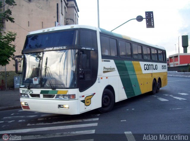 Empresa Gontijo de Transportes 15155 na cidade de Belo Horizonte, Minas Gerais, Brasil, por Adão Raimundo Marcelino. Número da foto: #266990.