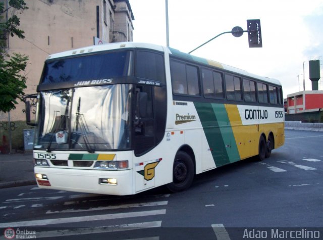 Empresa Gontijo de Transportes 15155 na cidade de Belo Horizonte, Minas Gerais, Brasil, por Adão Raimundo Marcelino. ID da foto: 266990.