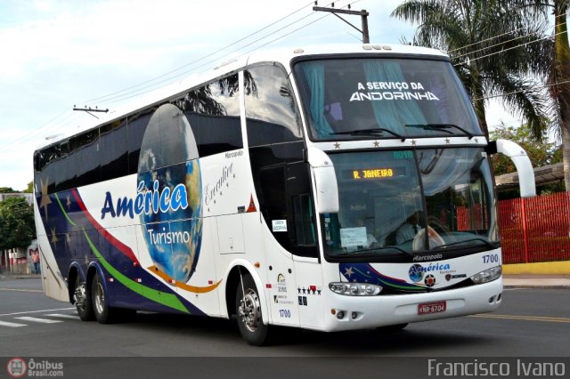 América Turismo 1700 na cidade de Assis, São Paulo, Brasil, por Francisco Ivano. Número da foto: #266498.