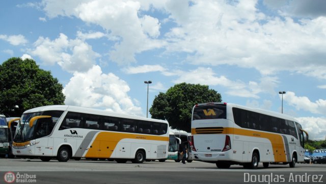 Viação Araguarina 11007 na cidade de Goiânia, Goiás, Brasil, por Douglas Andrez. Número da foto: #267737.