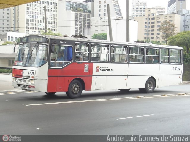 Nova Aliança  4 > Empresa de Transportes Novo Horizonte 4 4156 na cidade de São Paulo, São Paulo, Brasil, por André Luiz Gomes de Souza. ID da foto: 267768.