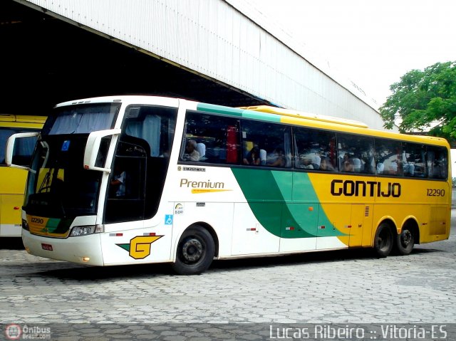 Empresa Gontijo de Transportes 12290 na cidade de Vitória, Espírito Santo, Brasil, por Lucas  Ribeiro. Número da foto: #268610.