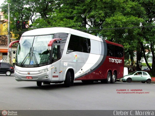 Transpen Transporte Coletivo e Encomendas 38000 na cidade de Sorocaba, São Paulo, Brasil, por Cleber C.  Moreira. Número da foto: #268778.