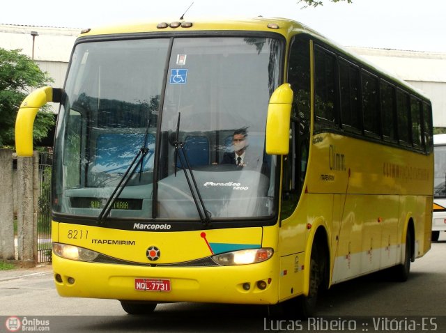 Viação Itapemirim 8211 na cidade de Vitória, Espírito Santo, Brasil, por Lucas  Ribeiro. ID da foto: 268912.