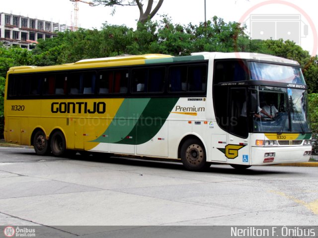 Empresa Gontijo de Transportes 11320 na cidade de , por Nerilton F.  ônibus. Número da foto: #269152.