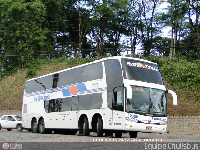 VUSC - Viação União Santa Cruz 2350 na cidade de Joinville, Santa Catarina, Brasil, por Paulo Roberto Chulis. Número da foto: #269455.