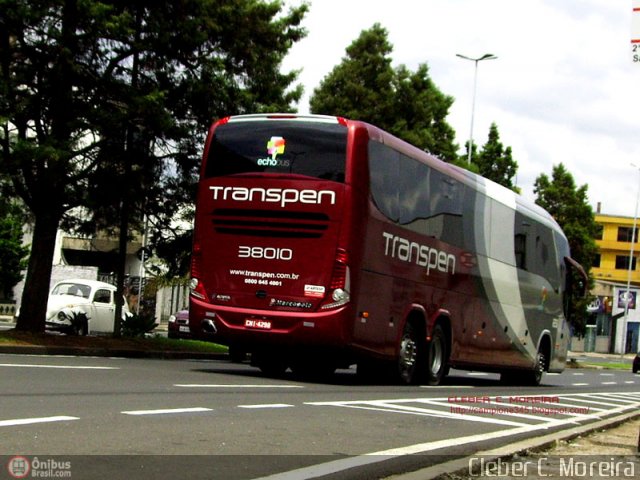 Transpen Transporte Coletivo e Encomendas 38010 na cidade de Sorocaba, São Paulo, Brasil, por Cleber C.  Moreira. Número da foto: #269057.