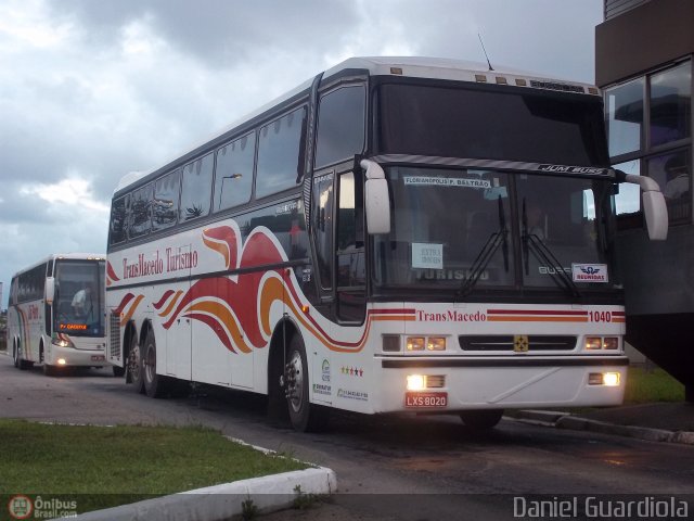 TransMacedo Turismo 1040 na cidade de Florianópolis, Santa Catarina, Brasil, por Daniel Guardiola. Número da foto: #269894.