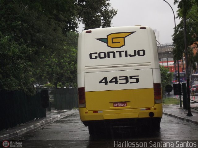 Empresa Gontijo de Transportes 4435 na cidade de São Paulo, São Paulo, Brasil, por Harllesson Santana Santos. Número da foto: #270221.