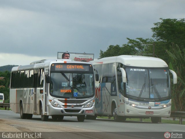 Transportes Blanco RJ 136.099 na cidade de Rio de Janeiro, Rio de Janeiro, Brasil, por Gabriel Peclat. Número da foto: #270186.