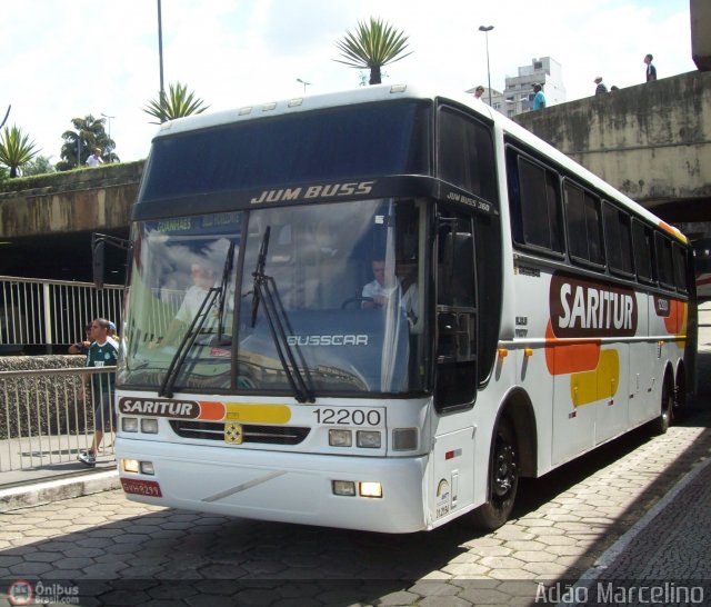 Saritur - Santa Rita Transporte Urbano e Rodoviário 12200 na cidade de Belo Horizonte, Minas Gerais, Brasil, por Adão Raimundo Marcelino. Número da foto: #270238.
