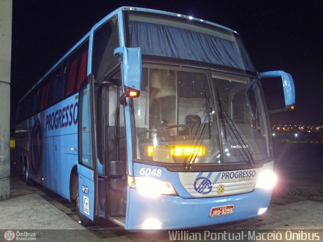 Auto Viação Progresso 6048 na cidade de Caruaru, Pernambuco, Brasil, por Willian Pontual. Número da foto: #271212.