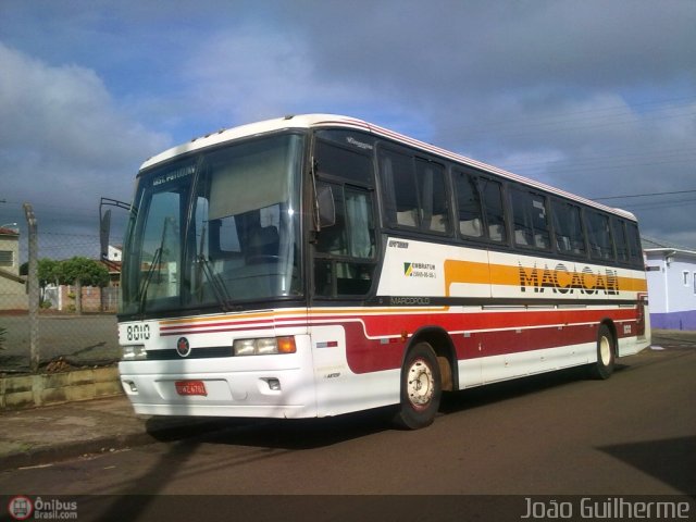 Auto Ônibus Macacari 8010 na cidade de Jaú, São Paulo, Brasil, por João Guilherme Lopes. Número da foto: #270675.