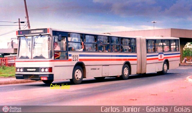 Transurb EBTU 213 na cidade de Goiânia, Goiás, Brasil, por Carlos Júnior. ID da foto: 271590.