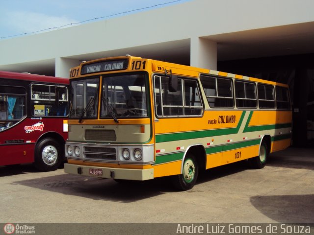 Viação Colombo 101 na cidade de São Paulo, São Paulo, Brasil, por André Luiz Gomes de Souza. ID da foto: 251728.