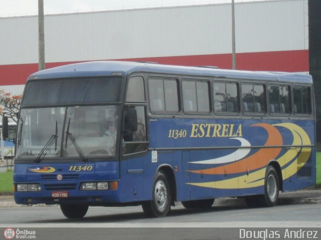 Viação Estrela 11340 na cidade de Goiânia, Goiás, Brasil, por Douglas Andrez. Número da foto: #251447.
