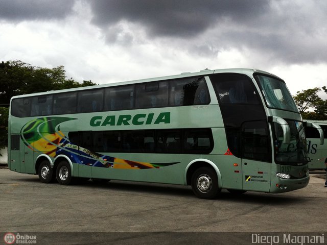 Viação Garcia 2157 na cidade de Osasco, São Paulo, Brasil, por Diego Magnani. ID da foto: 273955.