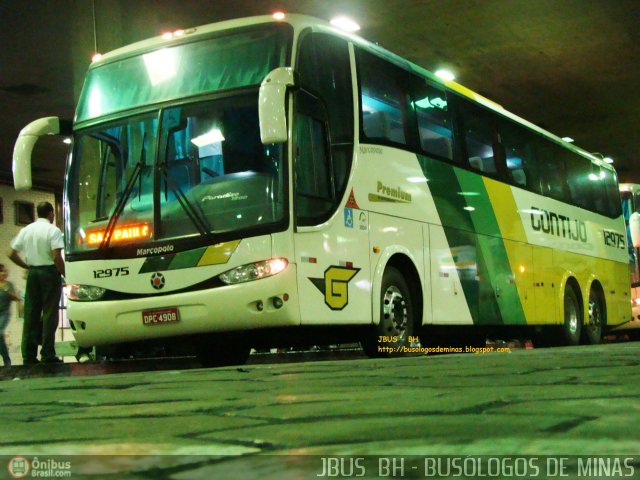Empresa Gontijo de Transportes 12975 na cidade de Belo Horizonte, Minas Gerais, Brasil, por Jones Bh. Número da foto: #273211.