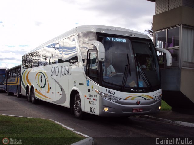 Expresso São José 800 na cidade de Florianópolis, Santa Catarina, Brasil, por Daniel Motta. Número da foto: #274226.