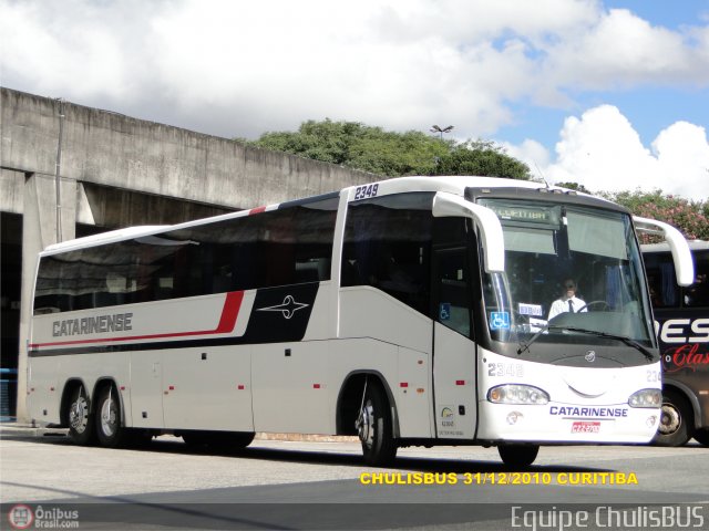 Auto Viação Catarinense 2349 na cidade de Curitiba, Paraná, Brasil, por Paulo Roberto Chulis. Número da foto: #274807.