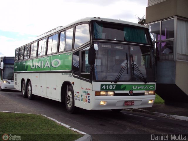 Empresa União de Transportes 4187 na cidade de Florianópolis, Santa Catarina, Brasil, por Daniel Motta. Número da foto: #274219.