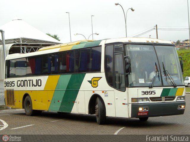 Empresa Gontijo de Transportes 3895 na cidade de Belo Horizonte, Minas Gerais, Brasil, por Franciel Souza. Número da foto: #274216.