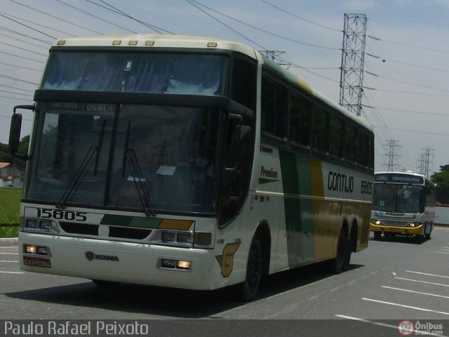 Empresa Gontijo de Transportes 15805 na cidade de São José dos Campos, São Paulo, Brasil, por Paulo Rafael Peixoto. ID da foto: 252012.