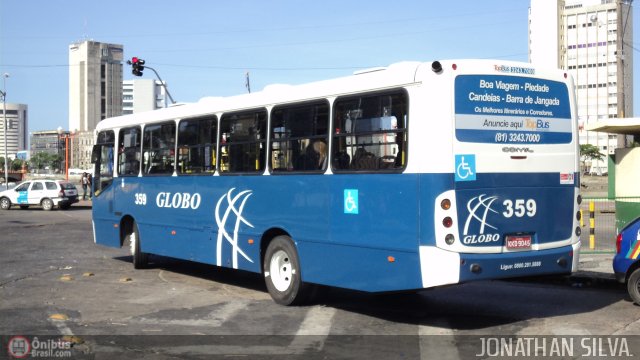 Transportadora Globo 359 na cidade de Recife, Pernambuco, Brasil, por Jonathan Silva. Número da foto: #251961.