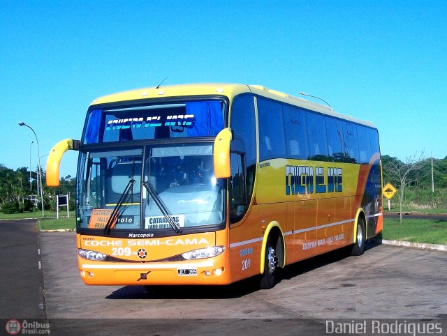 Crucero del Norte 209 na cidade de Foz do Iguaçu, Paraná, Brasil, por Daniel Rodrigues. Número da foto: #252532.