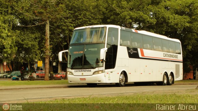Auto Viação Catarinense 2711 na cidade de Curitiba, Paraná, Brasil, por Rainer Abreu. Número da foto: #254015.