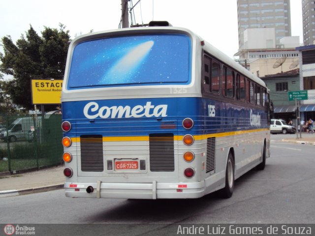 Viação Cometa 1325 na cidade de São Paulo, São Paulo, Brasil, por André Luiz Gomes de Souza. ID da foto: 253959.