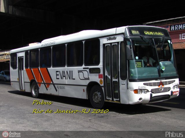 Evanil Transportes e Turismo RJ 132.093 na cidade de Rio de Janeiro, Rio de Janeiro, Brasil, por Paulo Henrique. Número da foto: #253667.