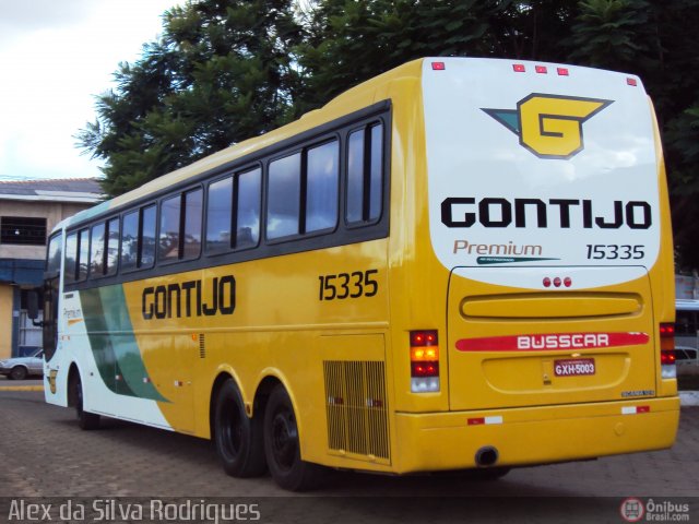 Empresa Gontijo de Transportes 15335 na cidade de Porto Velho, Rondônia, Brasil, por Alex da Silva Rodrigues. ID da foto: 254727.