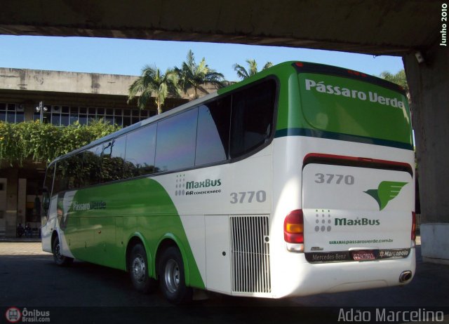Pássaro Verde 3770 na cidade de Belo Horizonte, Minas Gerais, Brasil, por Adão Raimundo Marcelino. Número da foto: #256570.