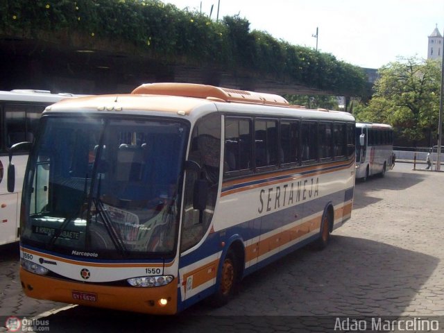 Viação Sertaneja 1550 na cidade de Belo Horizonte, Minas Gerais, Brasil, por Adão Raimundo Marcelino. Número da foto: #256582.