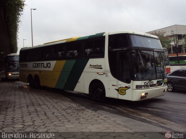 Empresa Gontijo de Transportes 15220 na cidade de Belo Horizonte, Minas Gerais, Brasil, por Brendon  Resende. Número da foto: #256581.