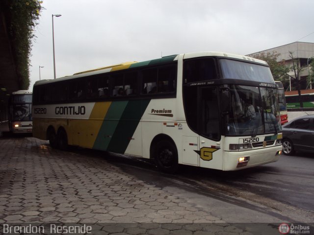 Empresa Gontijo de Transportes 15220 na cidade de Belo Horizonte, Minas Gerais, Brasil, por Brendon  Resende. ID da foto: 256581.