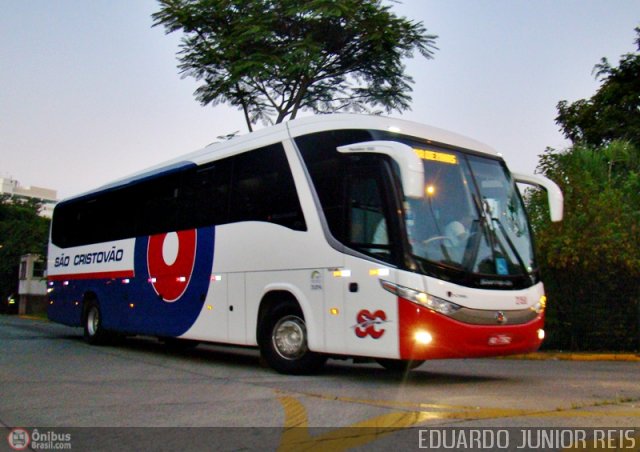 Viação São Cristóvão 2150 na cidade de São Paulo, São Paulo, Brasil, por EDUARDO - SOROCABUS. Número da foto: #80239.