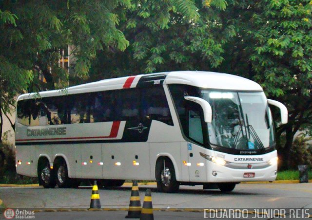Auto Viação Catarinense 3020 na cidade de São Paulo, São Paulo, Brasil, por EDUARDO - SOROCABUS. Número da foto: #80241.